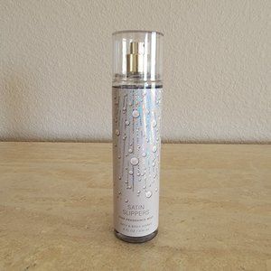 Bath and Body Works SATIN SLIPPERS Fine Fragrance Mist 8oz NEW